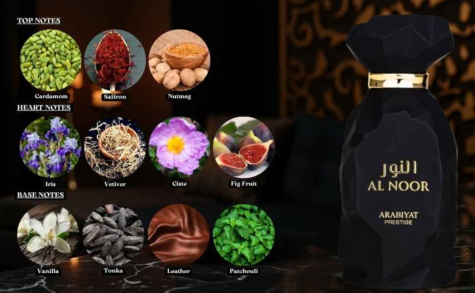Al Noor Eau De Parfum 80ml by Arabiyat Prestige