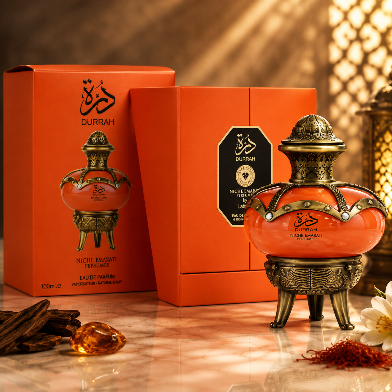 Niche Emarati Durrah EDP 100ml Lattafa Shop name