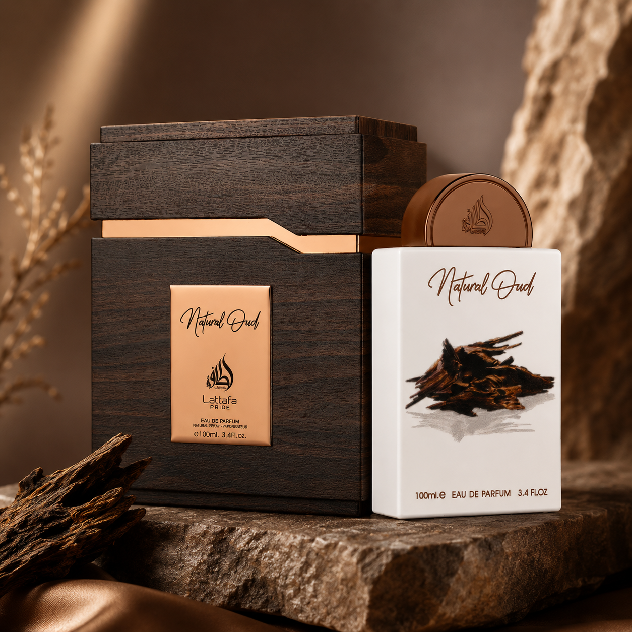 Natural Oud Perfume 100ml EDP Lattafa Pride Shop name
