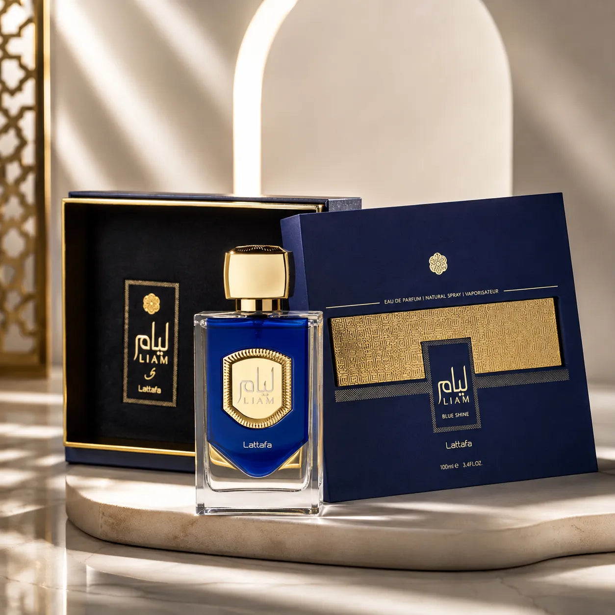 Liam Blue Eau De Parfum 100ml Lattafa Shop name