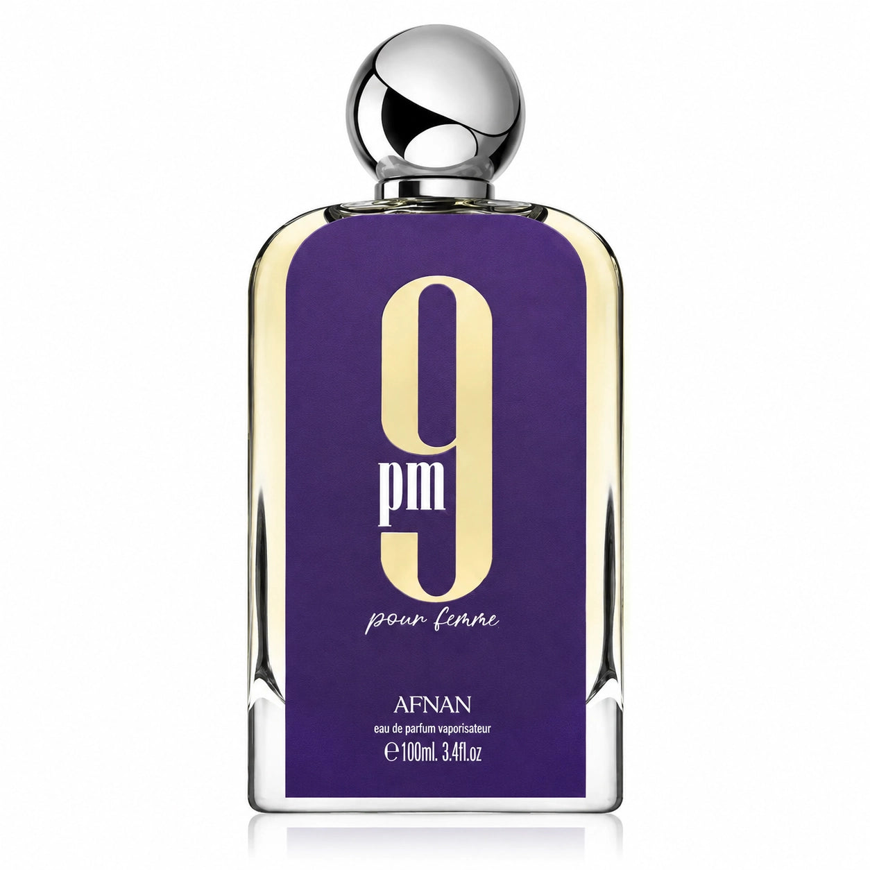 9PM Pour Femme Eau De Parfum 100ml by Afnan Luxury Women's Perfume Bottle