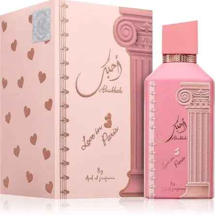 Ahubbak Love in Paris Eau De Parfum 100ml by Ard Al Zaafaran