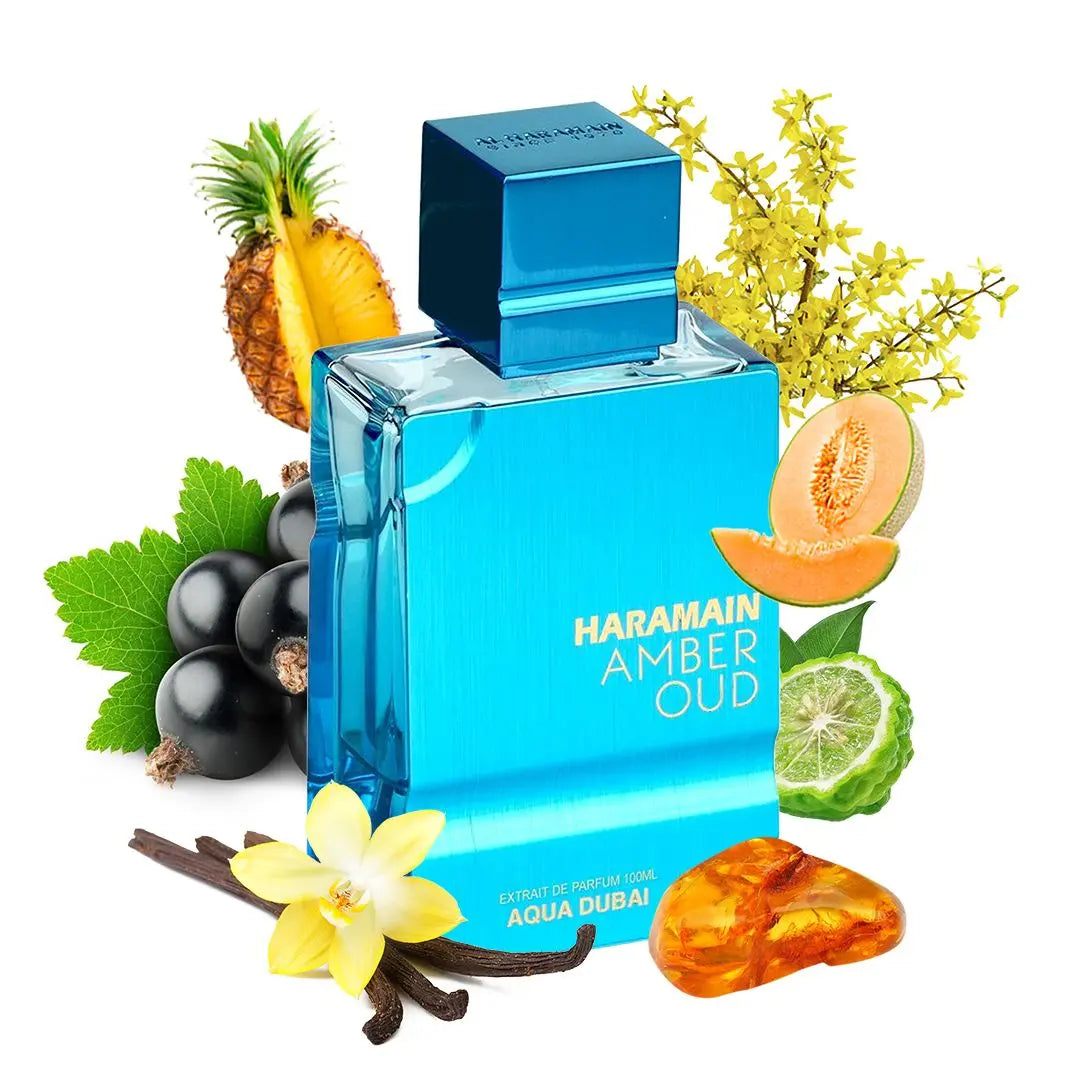 Amber Oud Aqua Dubai Extrait De Parfum 75ml by Al Haramain.|Perfume Heaven