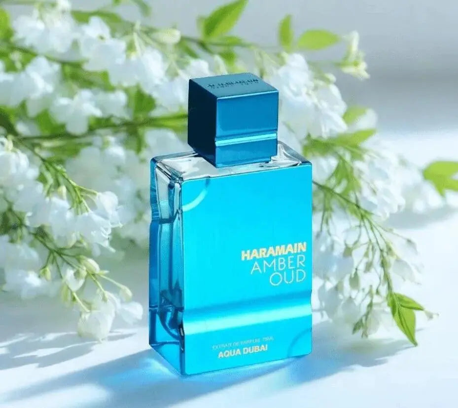 Amber Oud Aqua Dubai Extrait De Parfum 75ml by Al Haramain.|Perfume Heaven