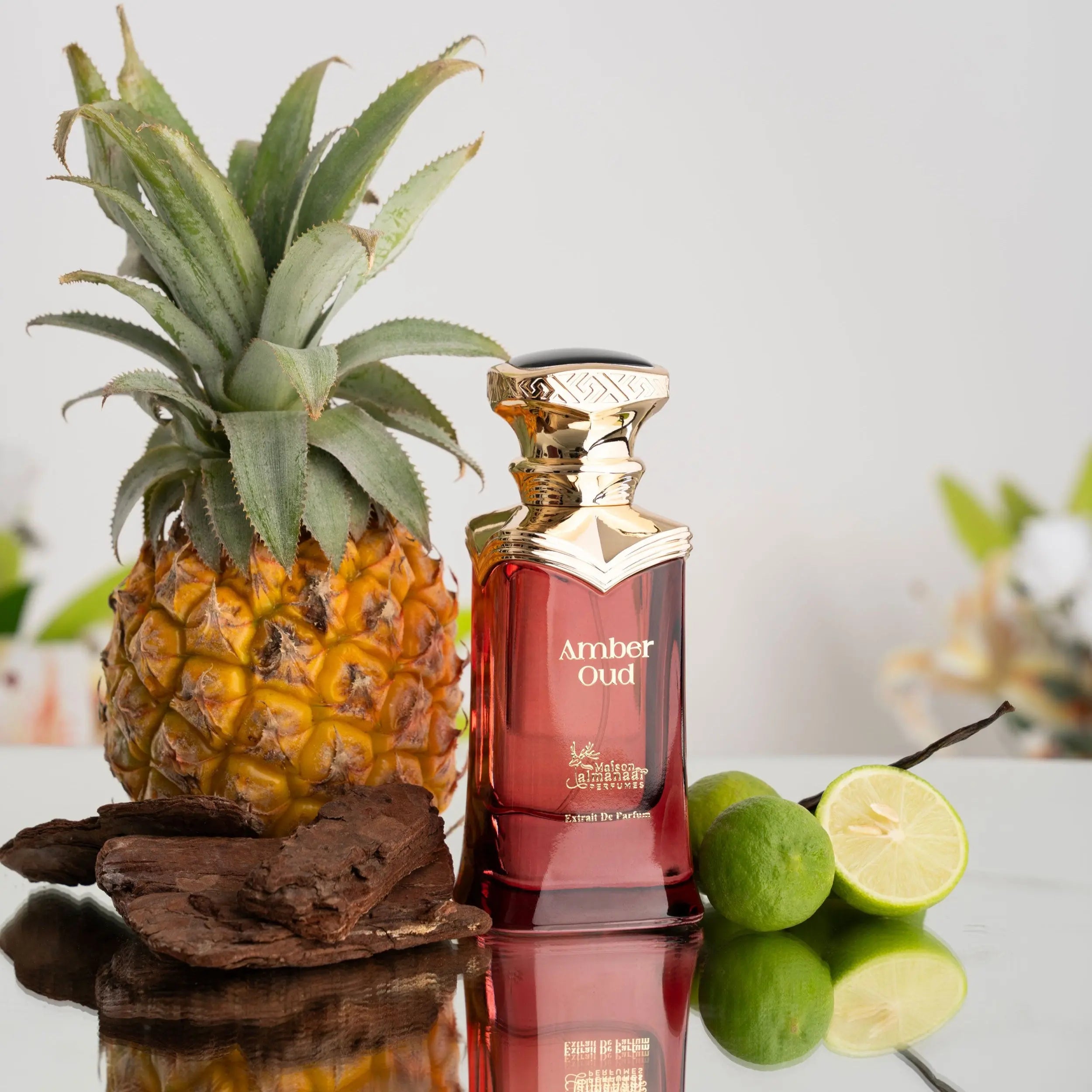 Amber Oud Extrait De Parfum 90ml by Maison Almanaar - Perfume Heaven