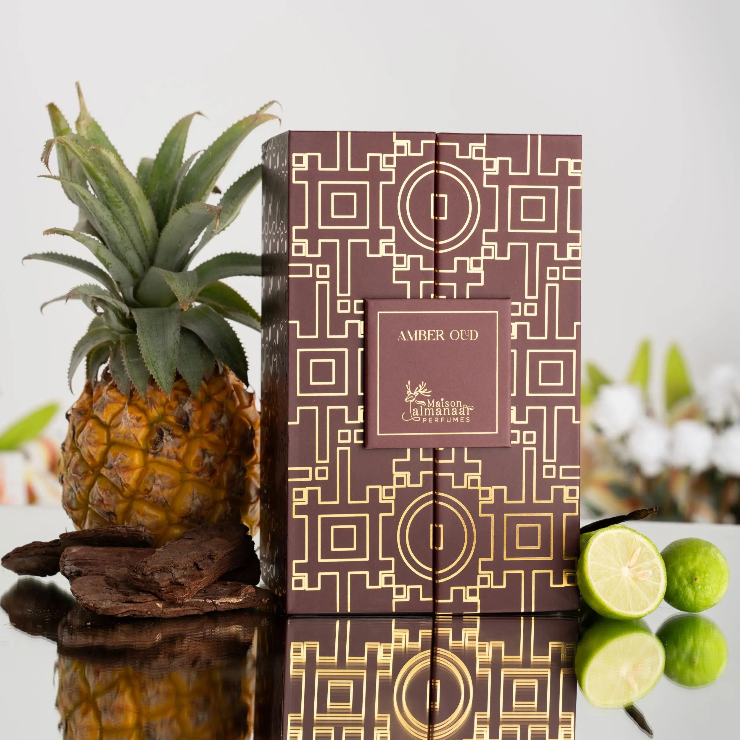 Amber Oud Extrait De Parfum 90ml by Maison Almanaar - Perfume Heaven