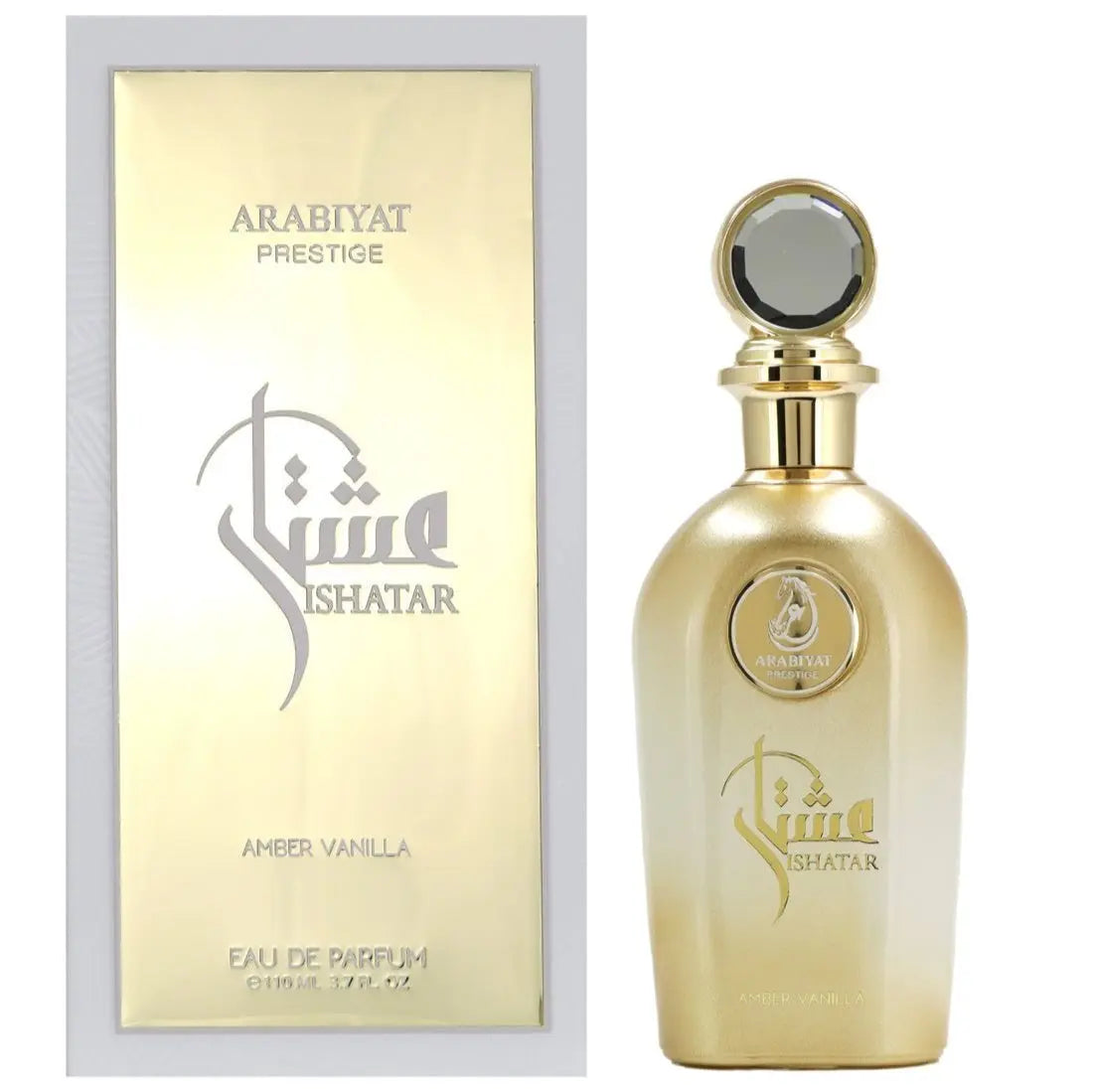 Arabiyat Prestige Ishatar Amber Vanilla EDP 110ML (Unisex) Shop name