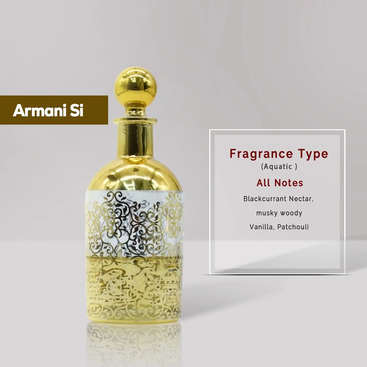 Armani Si Perfume Oil Loose by Perfume Heaven Shop name