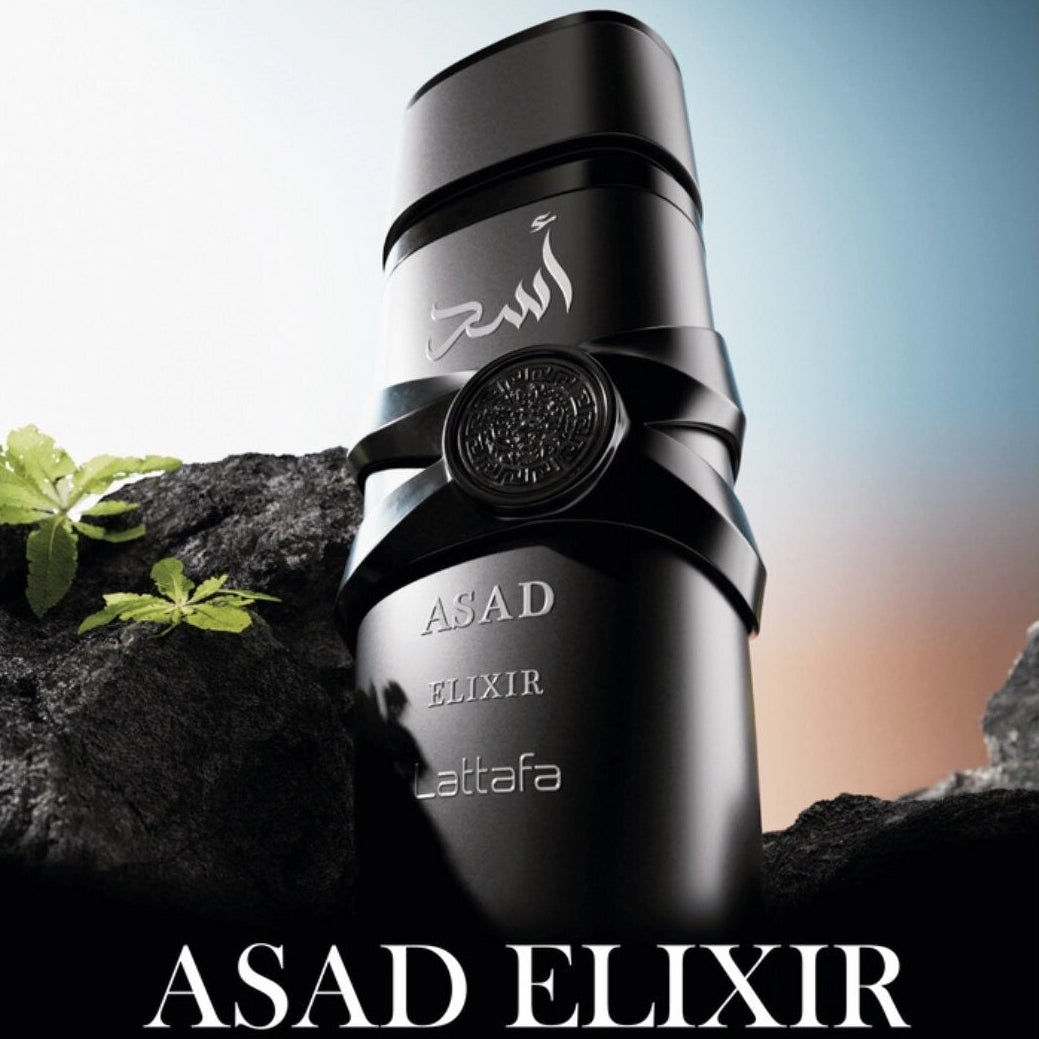 Asad Elixir 100ml Eau De Parfum by Lattafa Shop name
