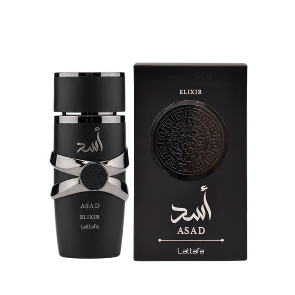 Asad Elixir 100ml Eau De Parfum by Lattafa Shop name