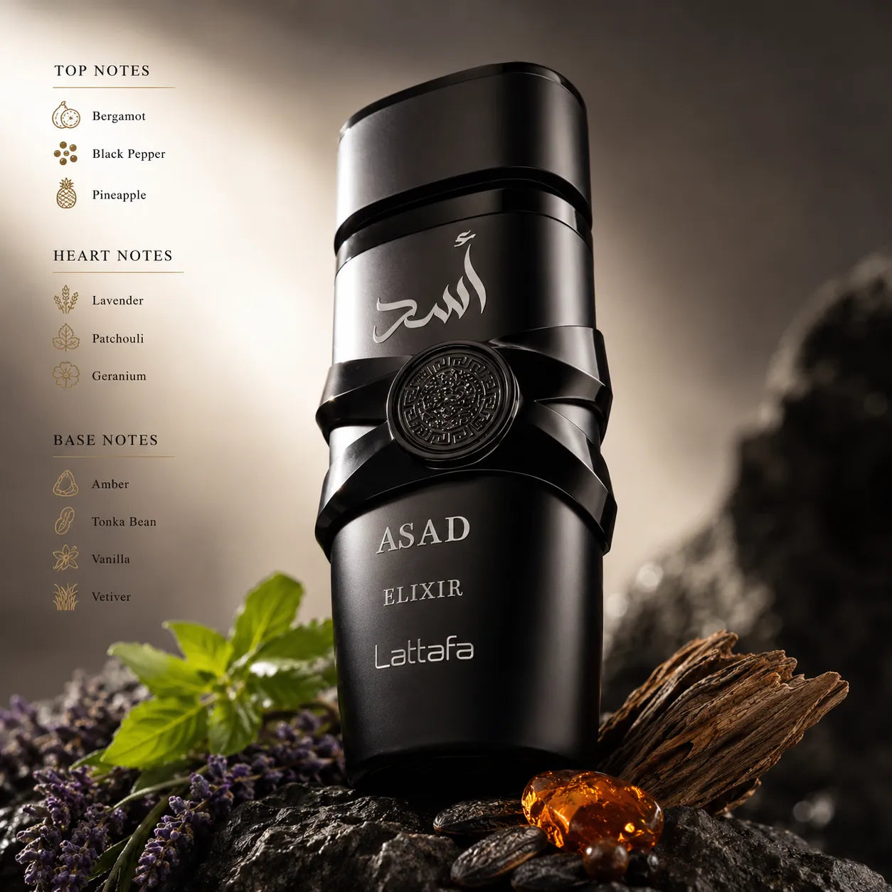 Asad Elixir 100ml Eau De Parfum by Lattafa