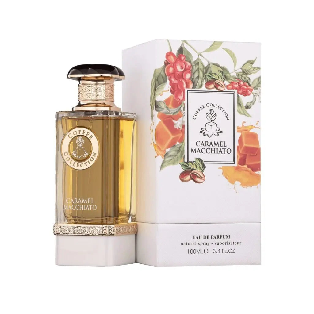 Caramel Macchiato (Coffee Collection) Eau de Parfum 100ml Fragrance World Shop name