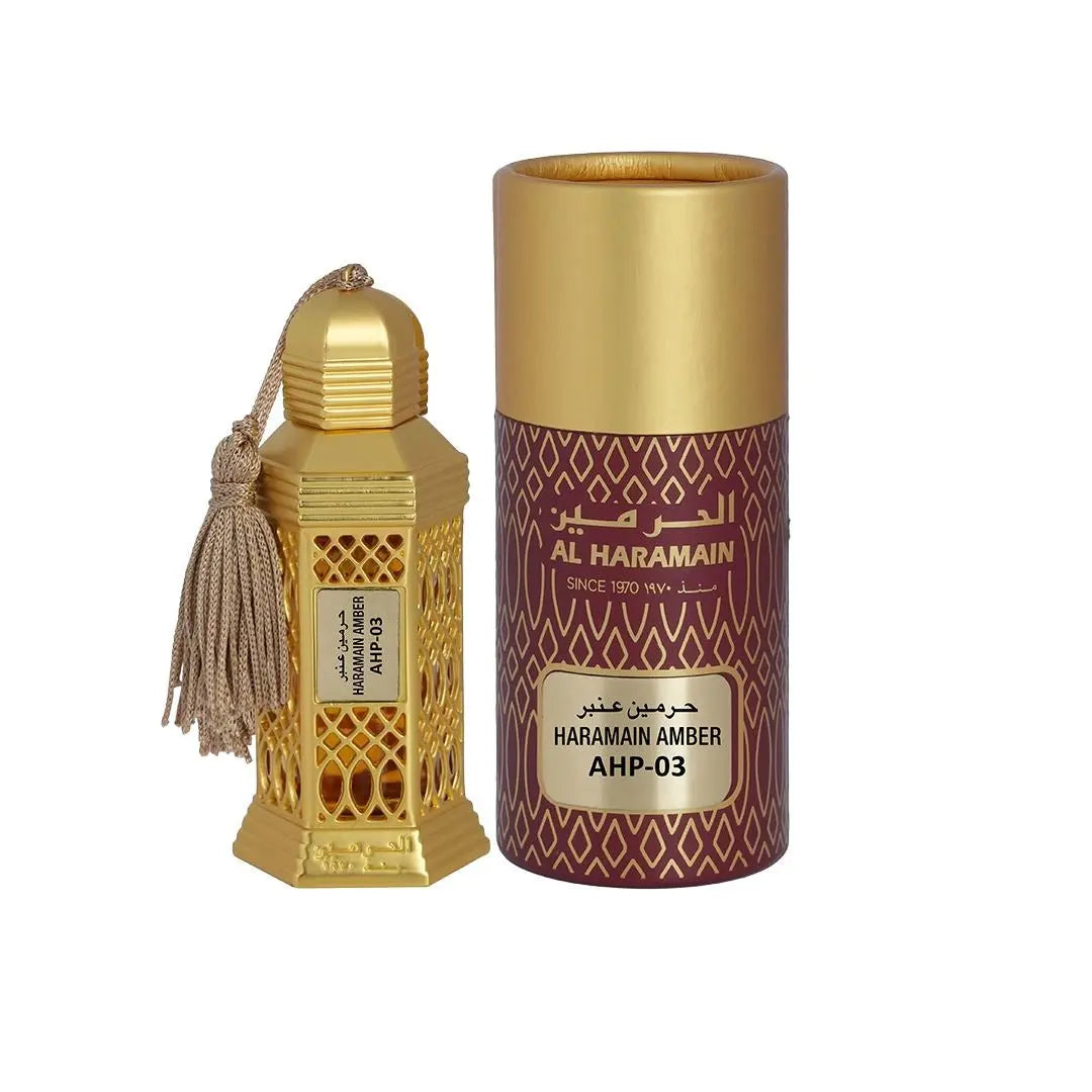 Haramain Amber Concentrated Perfume Oil 12ml (AHP-03) Shop name