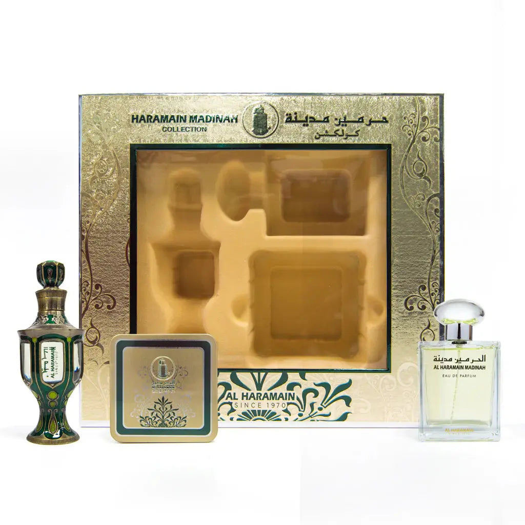 Haramain Madinah Collection Gift Set Al Haramain.|almanaar Islamic Store