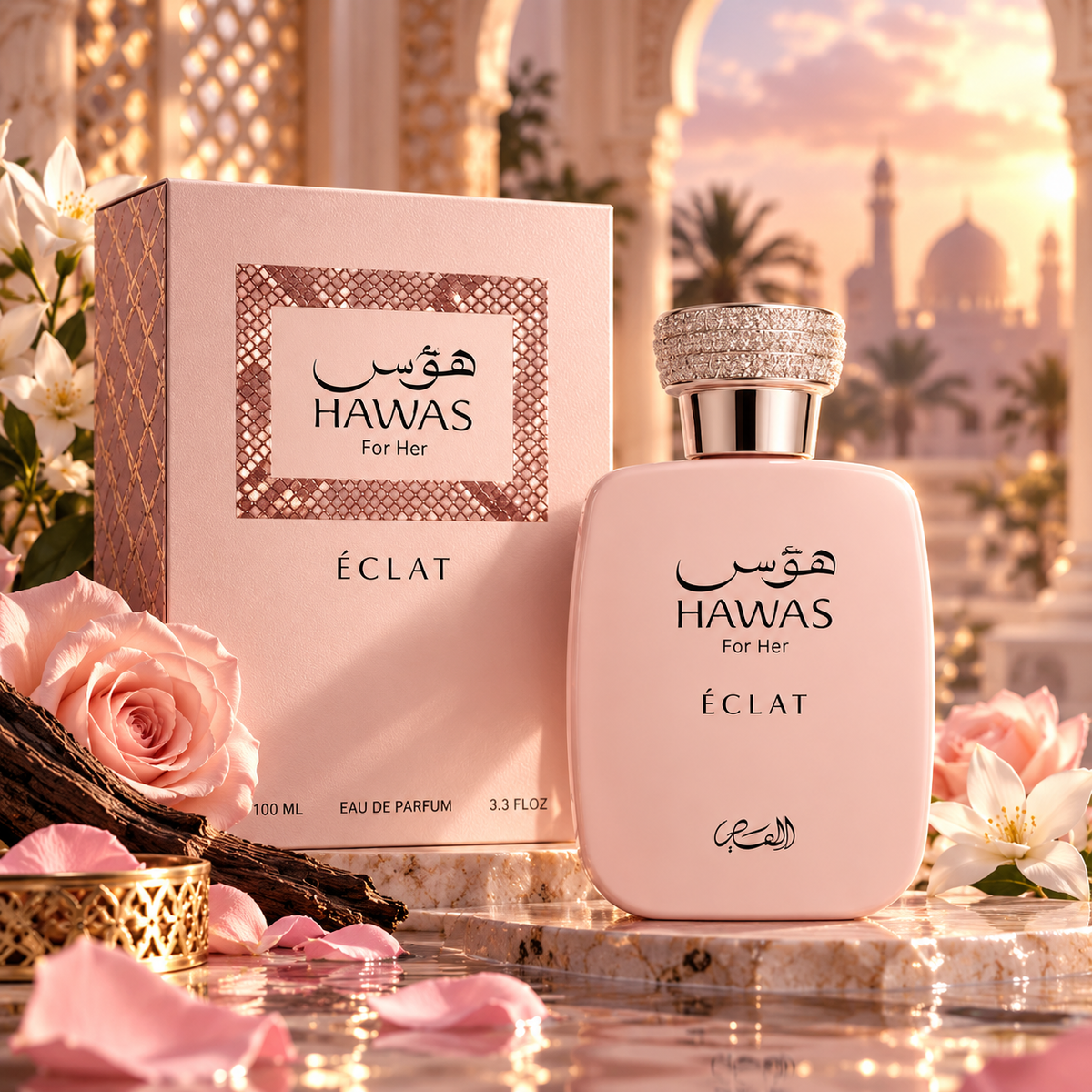 Hawas For Her Éclat Eau De Parfum 100ml by Rasasi Shop name