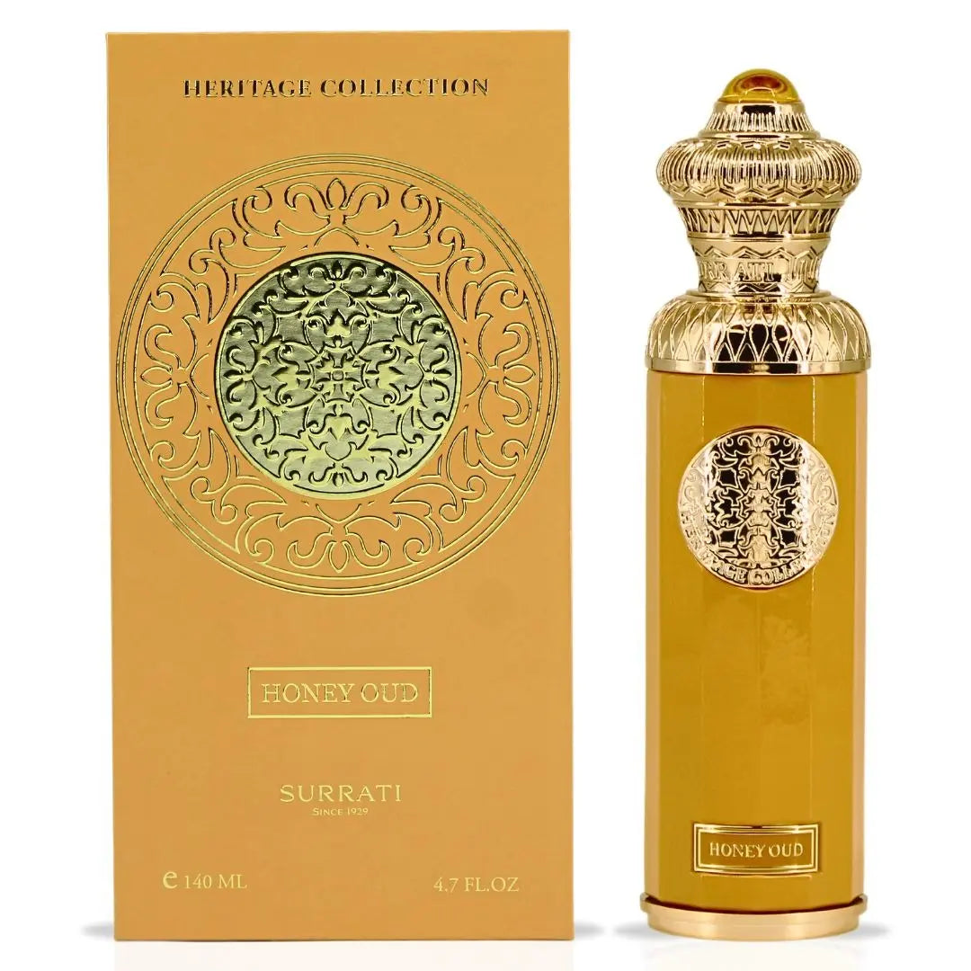 Honey Oud Eau De Parfum 140ml by Surrati Perfumes (Heritage Collection) - Perfume Heaven