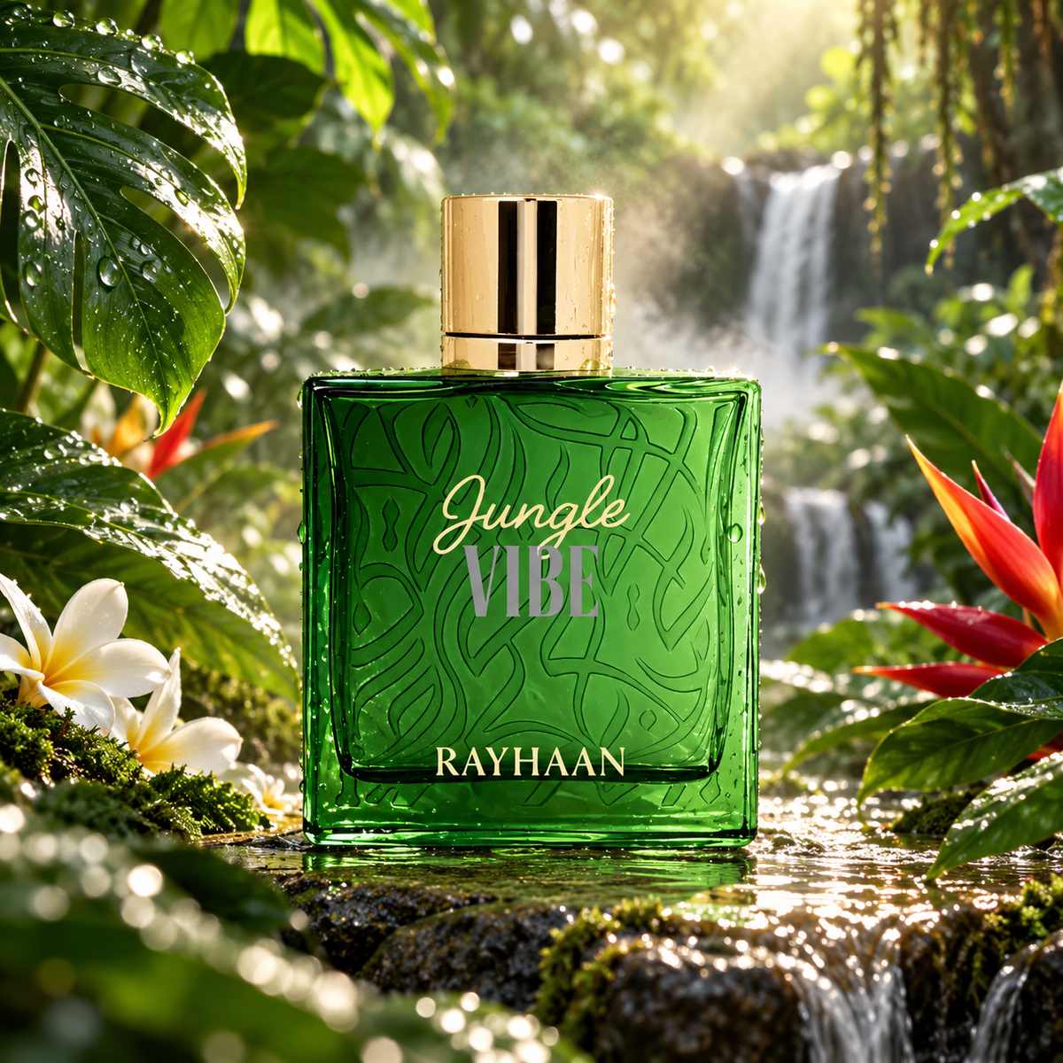 ungle Vibe Eau De Parfum 100ml fresh green citrus unisex fragrance by Rayhaan