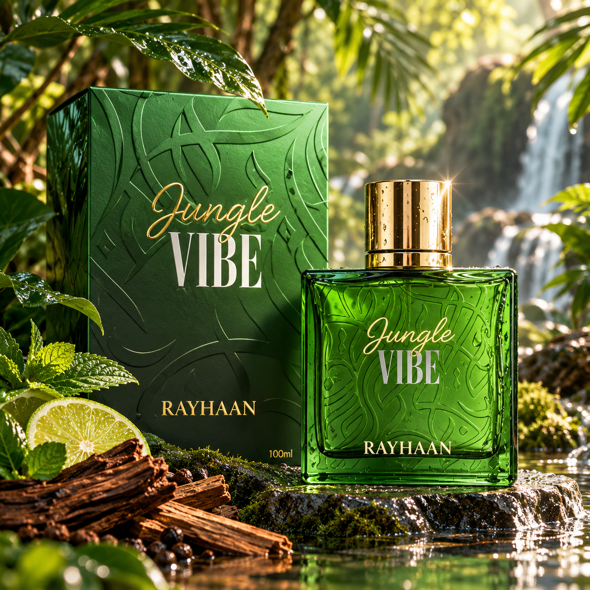 Jungle Vibe Eau De Parfum 100ml by Rayhaan Shop name