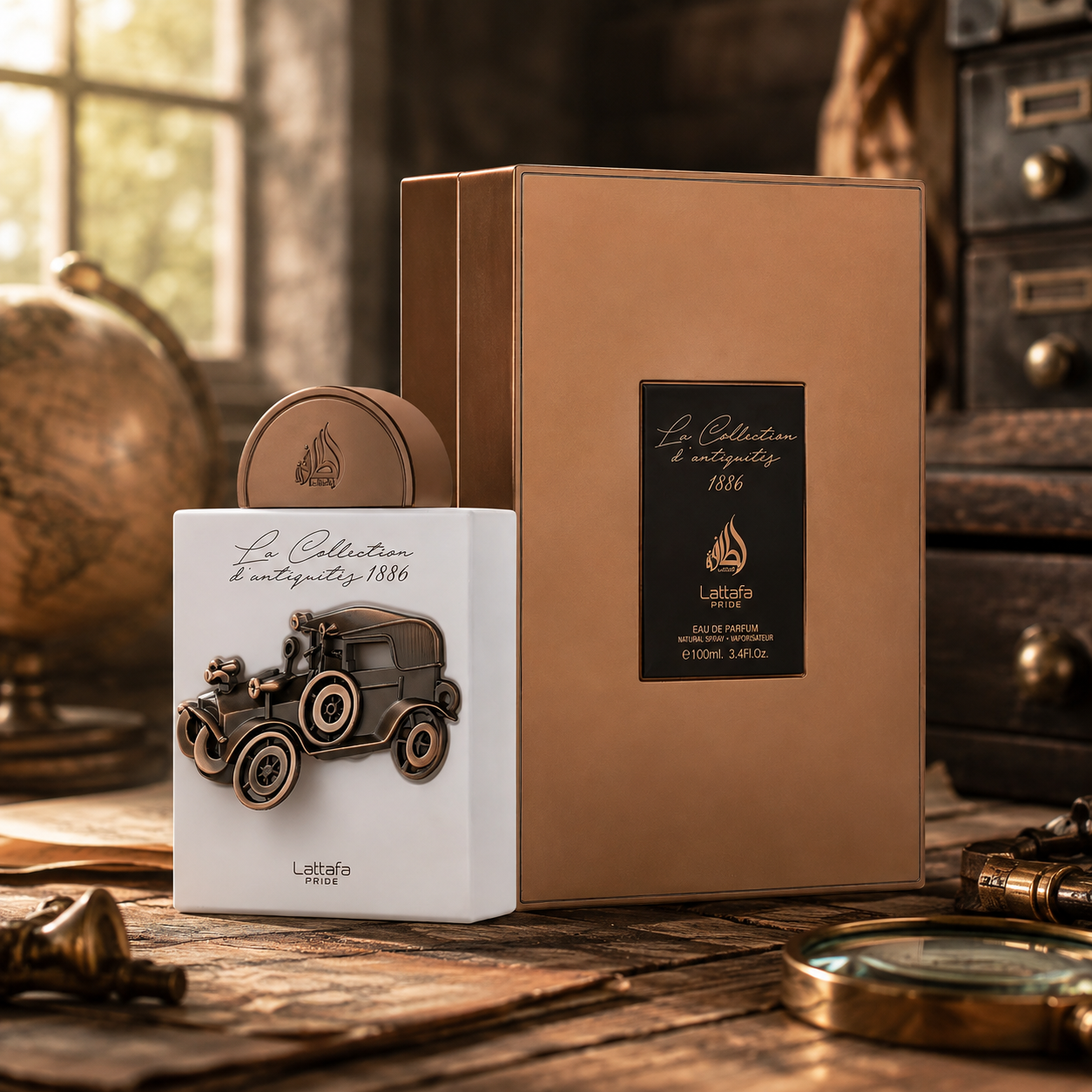 La Collection d’antiquites 1886 Eau De Parfum 100ml by Lattafa Pride