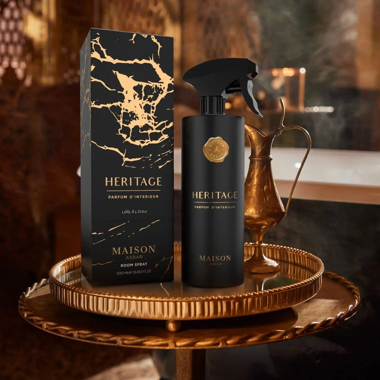 Maison Asrar Heritage Room Spray 500ML.|Perfume Heaven