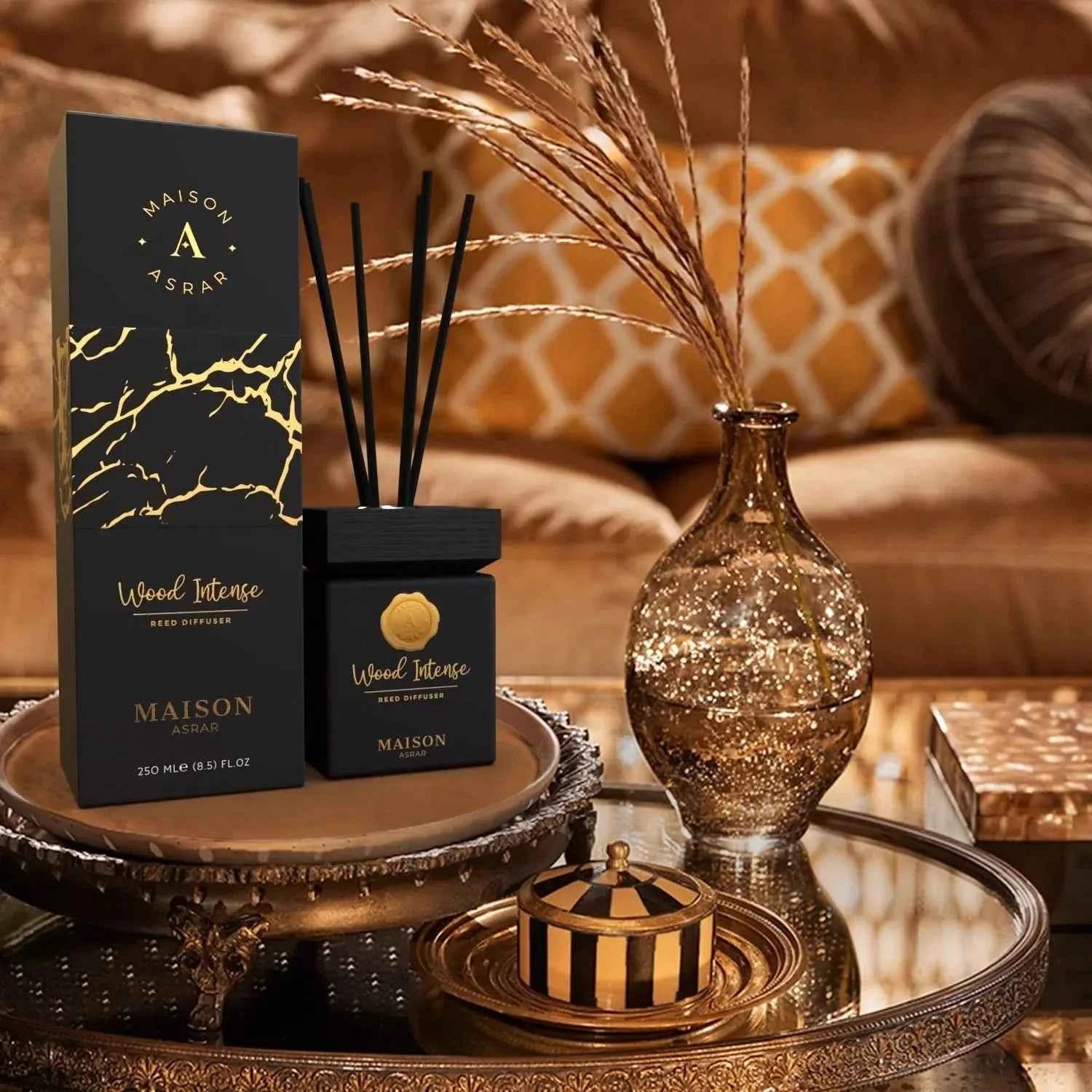 Maison Asrar Woody Intense 250ML Reed Diffuser