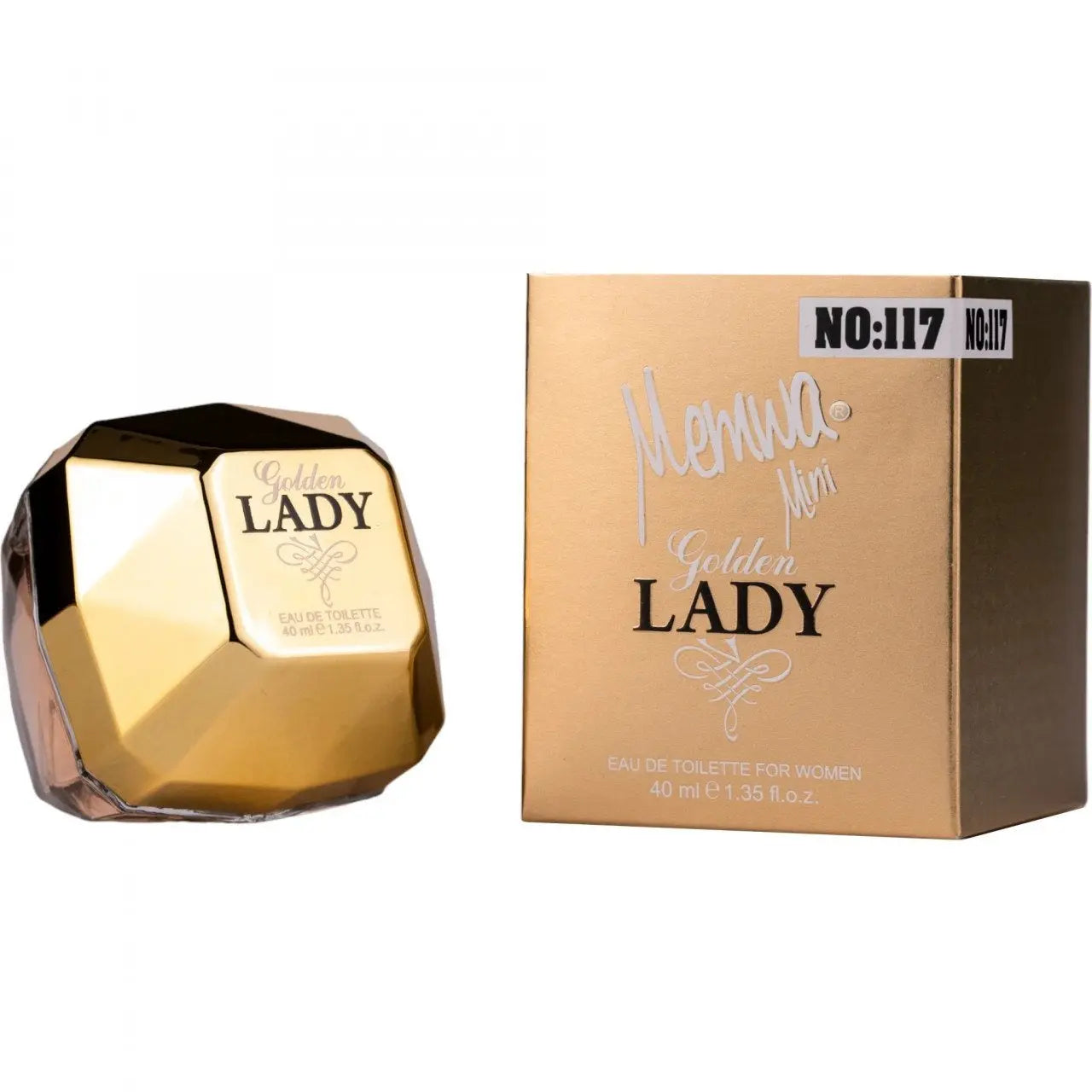 Memwa Mini 117 Golden Lady 40ml Eau De Toilette by Gulf Orchid Shop name