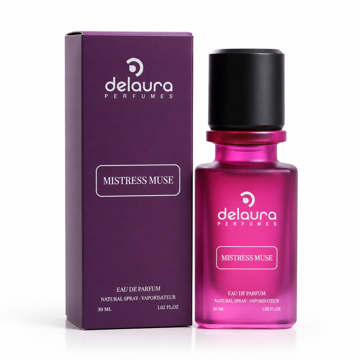 Mistress Muse 30ml EDP Delaura Perfumes Shop name