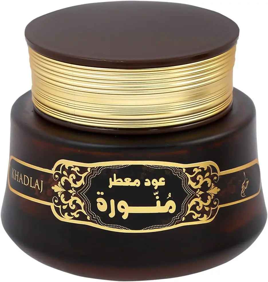 Bukhoor Oud Muattar Munawwara 35g by Khadlaj