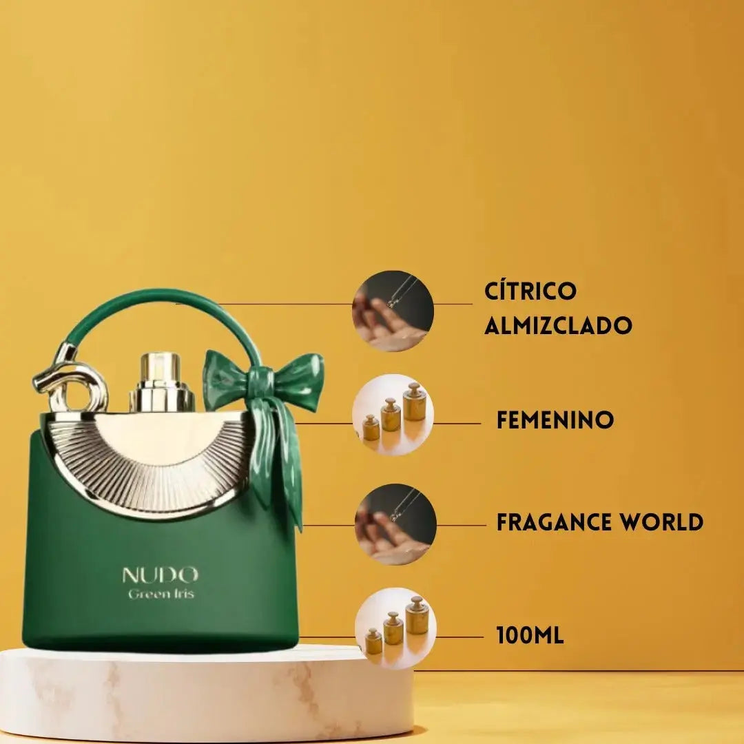Nudo Green Iris by Fragrance World 100ml EDP Shop name