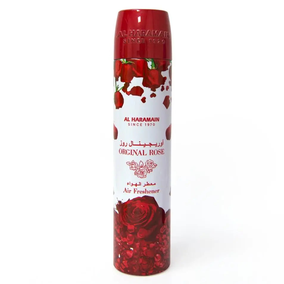 Orginal Rose Air Freshener 300ml by Al Haramain.|Perfume Heaven