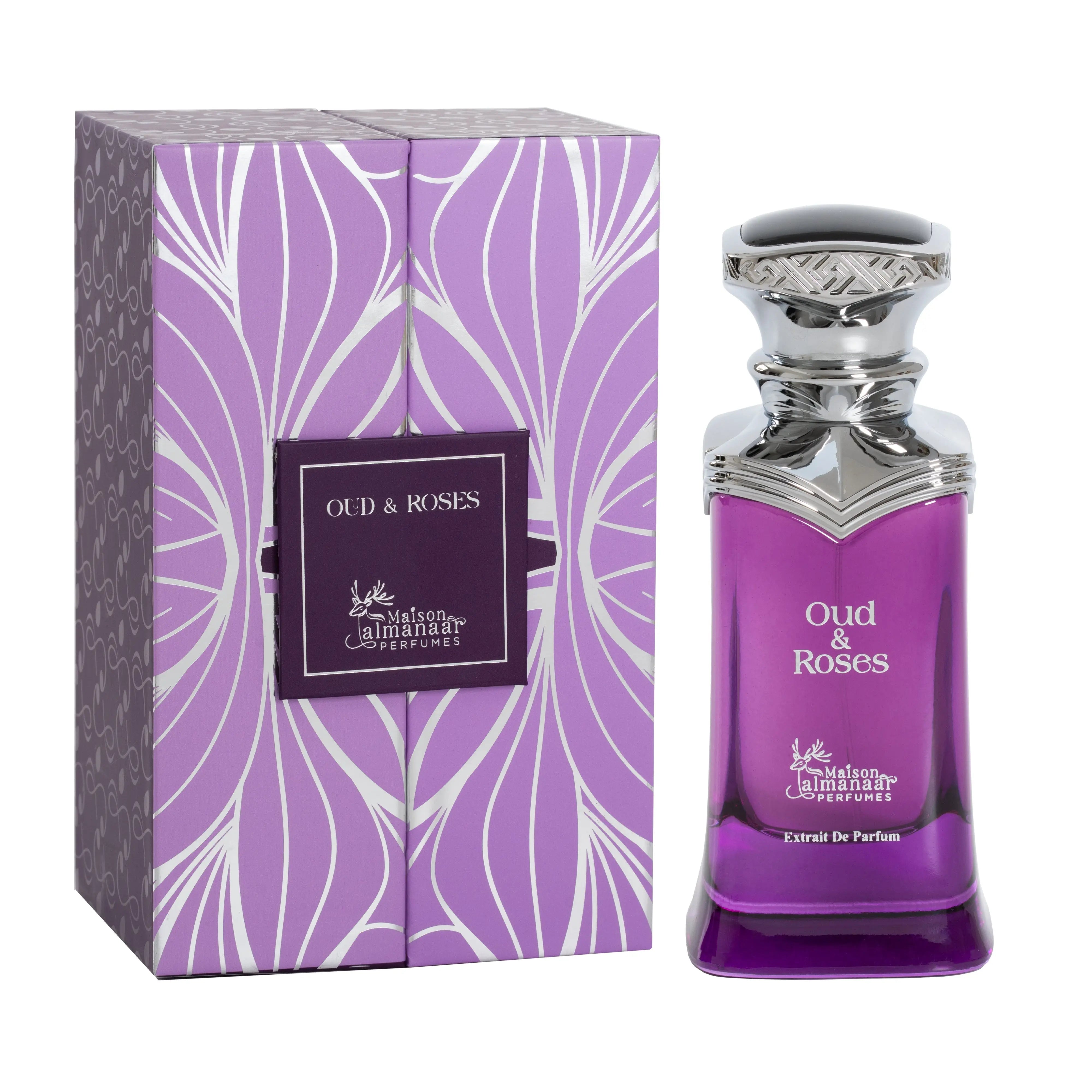 Oud & Roses Extrait De Parfum 90ML Maison Almanaar - Perfume Heaven