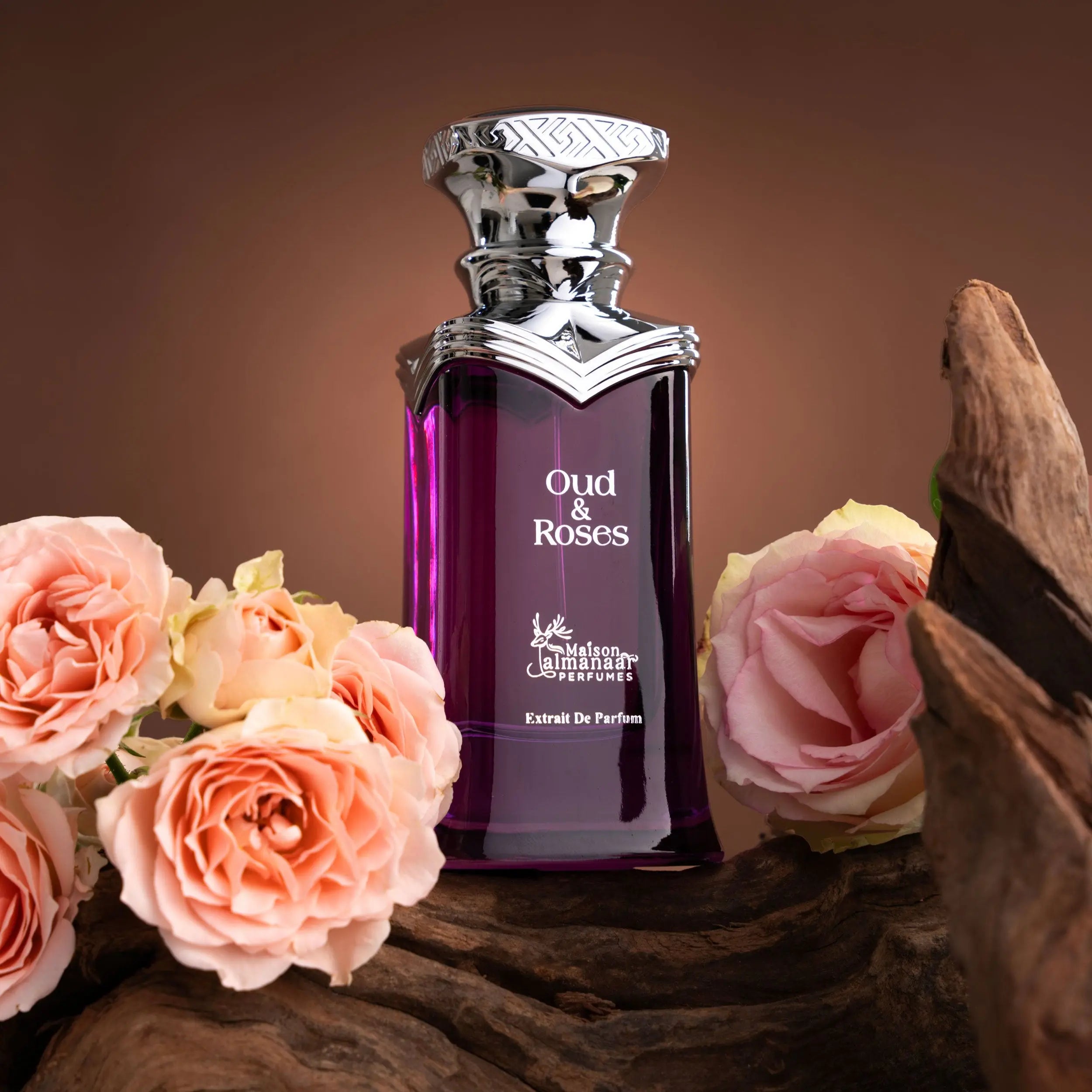 Oud & Roses Extrait De Parfum 90ML Maison Almanaar - Perfume Heaven