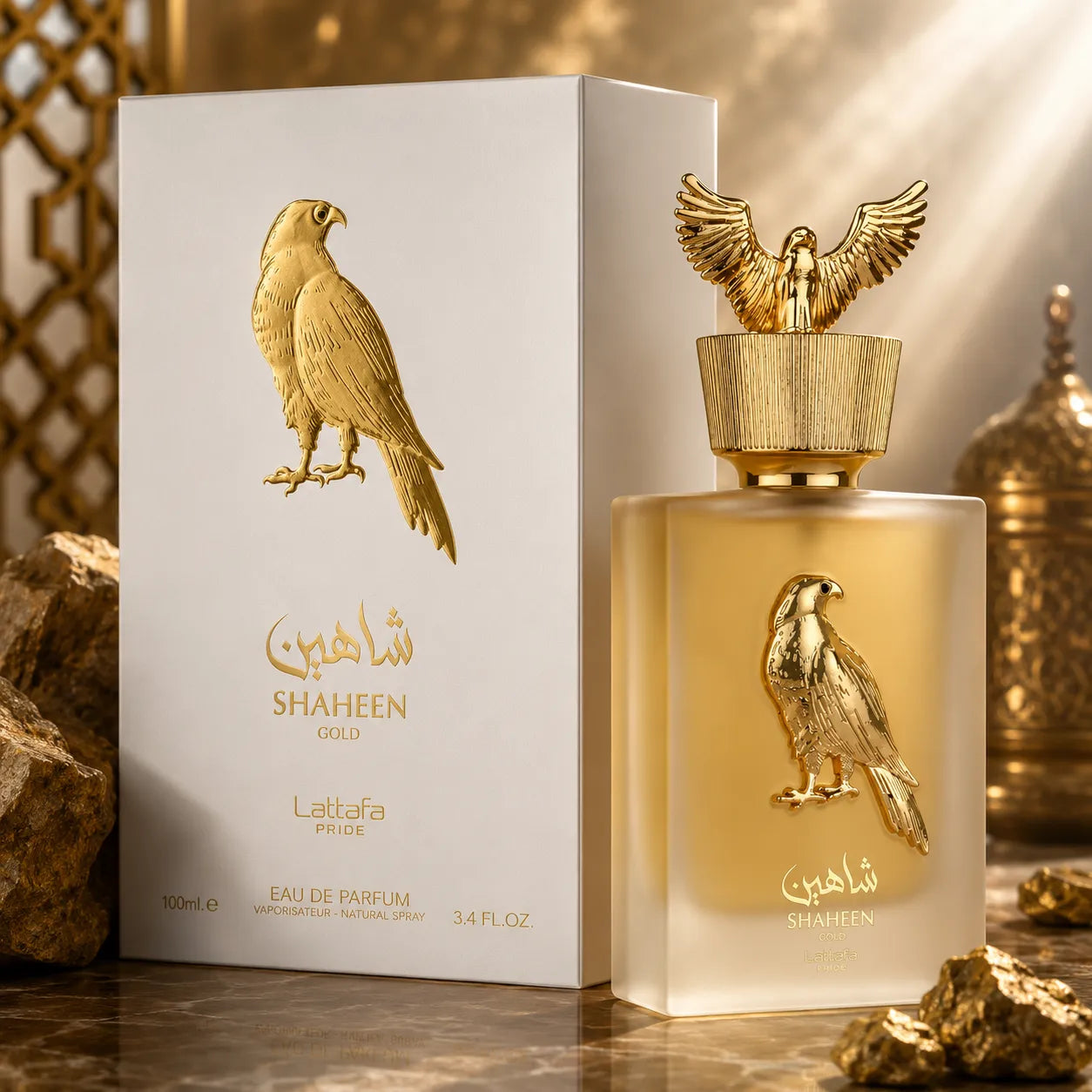 Shaheen Gold Eau De Parfum 100ml Lattafa Pride