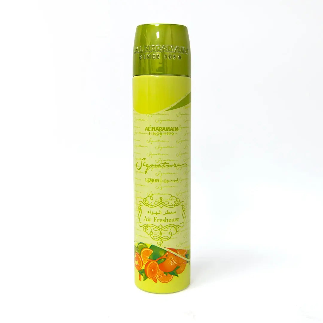 Signature Lemon Air Freshener 300 ml by Al Haramain.|Perfume Heaven