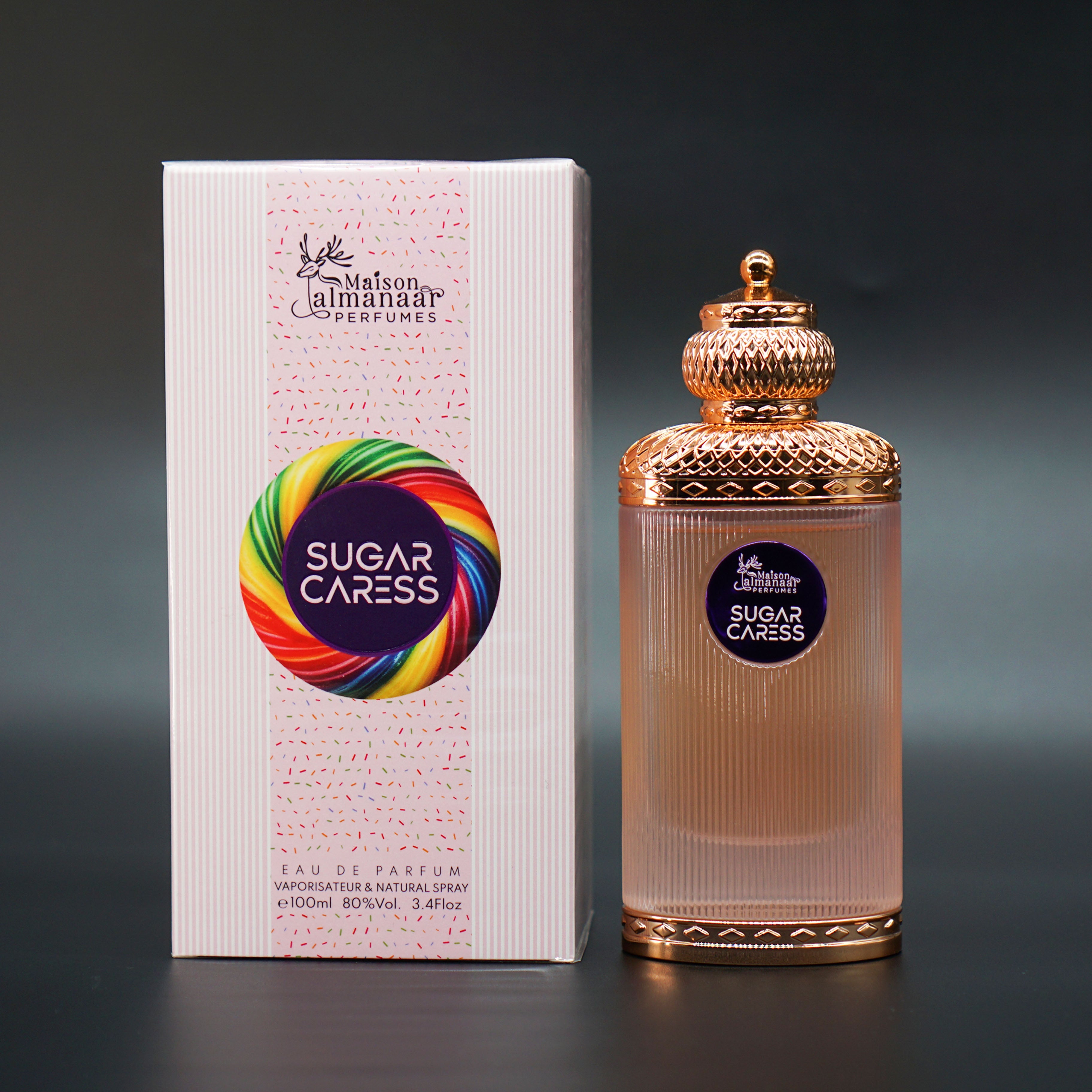 Sugar Caress EDP 100ml by Maison Almanaar Perfumes Shop name
