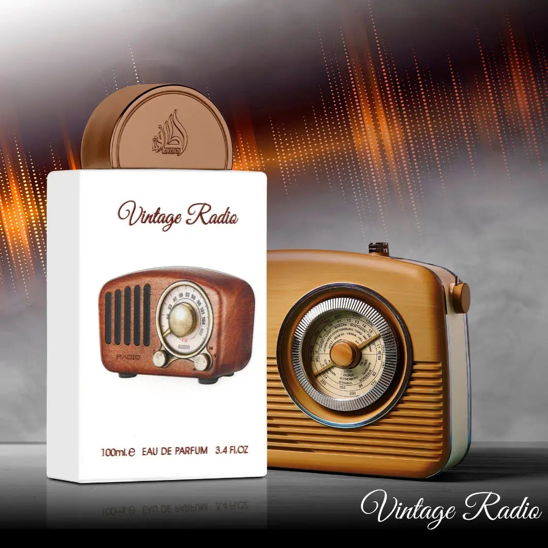 Vintage Radio Eau De Parfum 100ml Lattafa Shop name