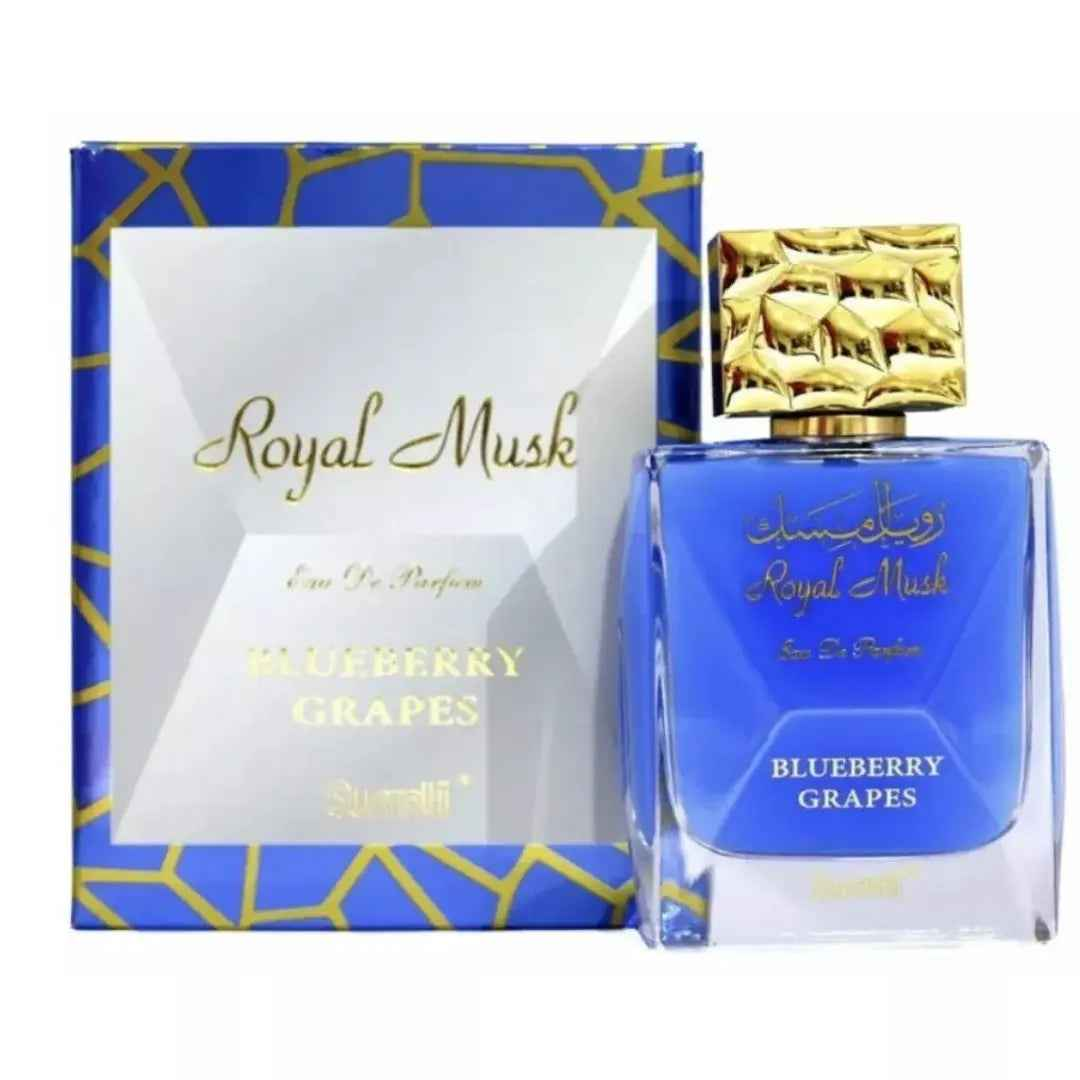 Royal Musk Blueberry Grapes 100Ml  Eau De Parfum By Surrati