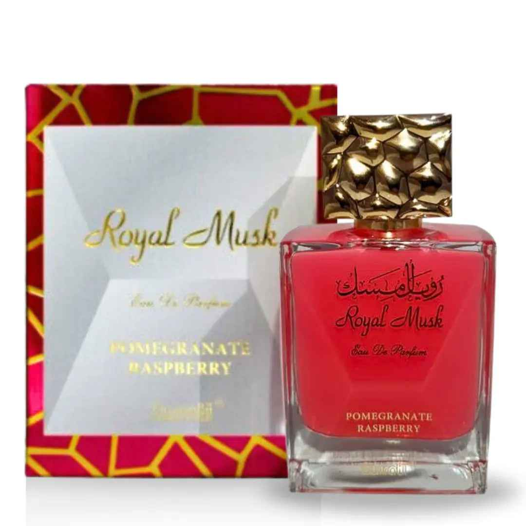 Royal Musk Pomegranate Raspberry Eau De Parfum 100Ml  By Surrati