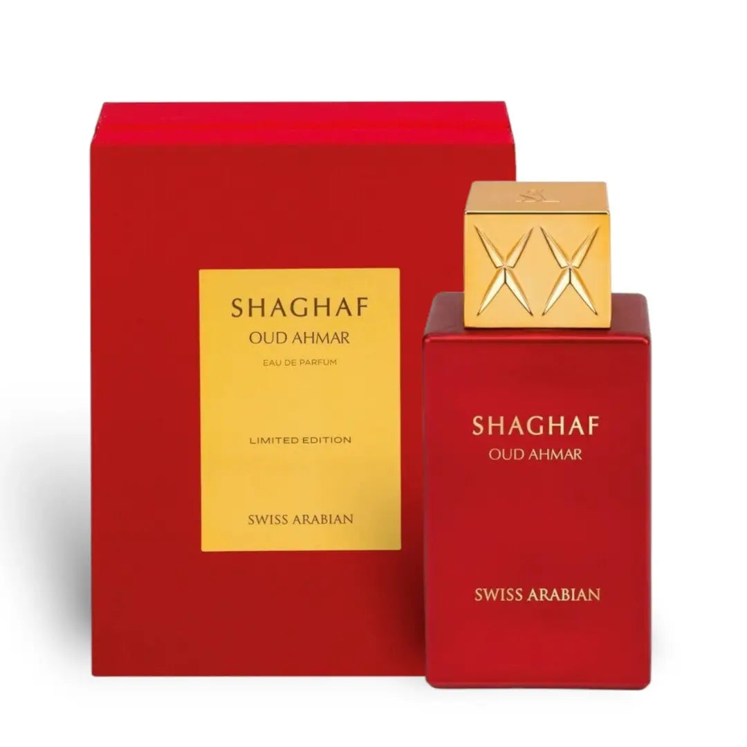 Shaghaf Oud Ahmar 75ml Eau De Parfum by Swiss Arabian.|Perfume Heaven