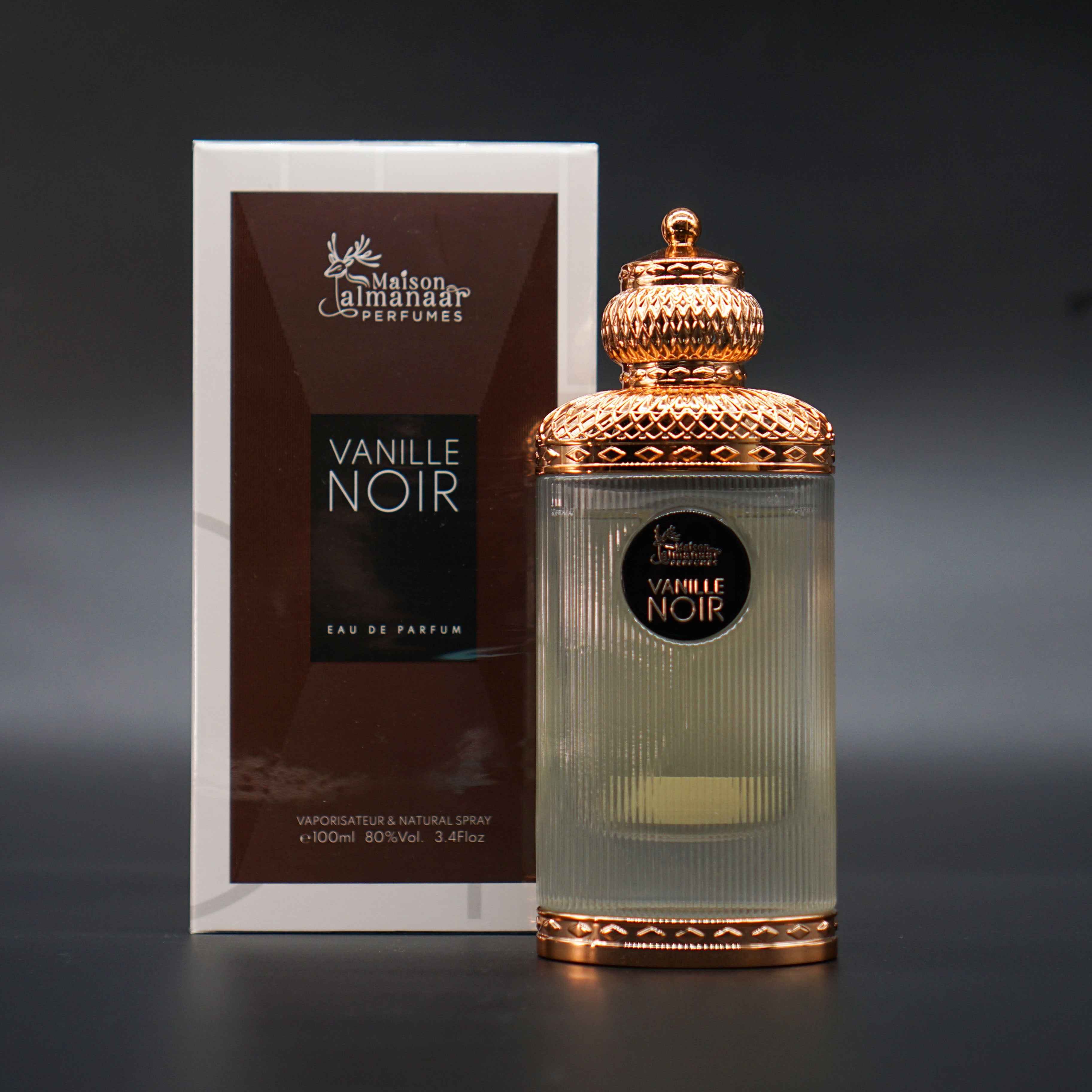 Vanille Noir Extrait de Parfum 100ml by Maison Almanaar Perfumes