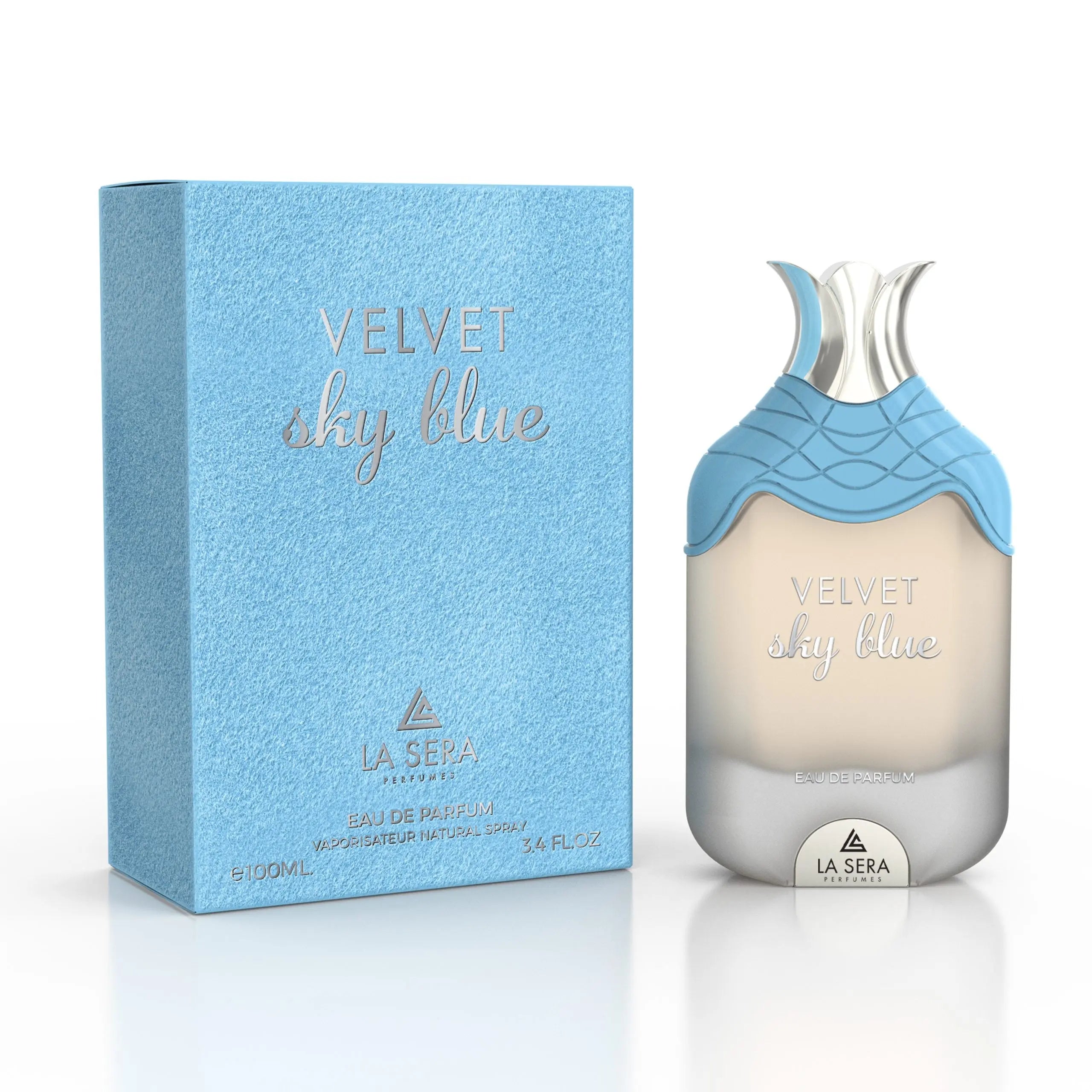 Velvet Sky Blue Eau De Parfum 100ml by La Sera Perfumes