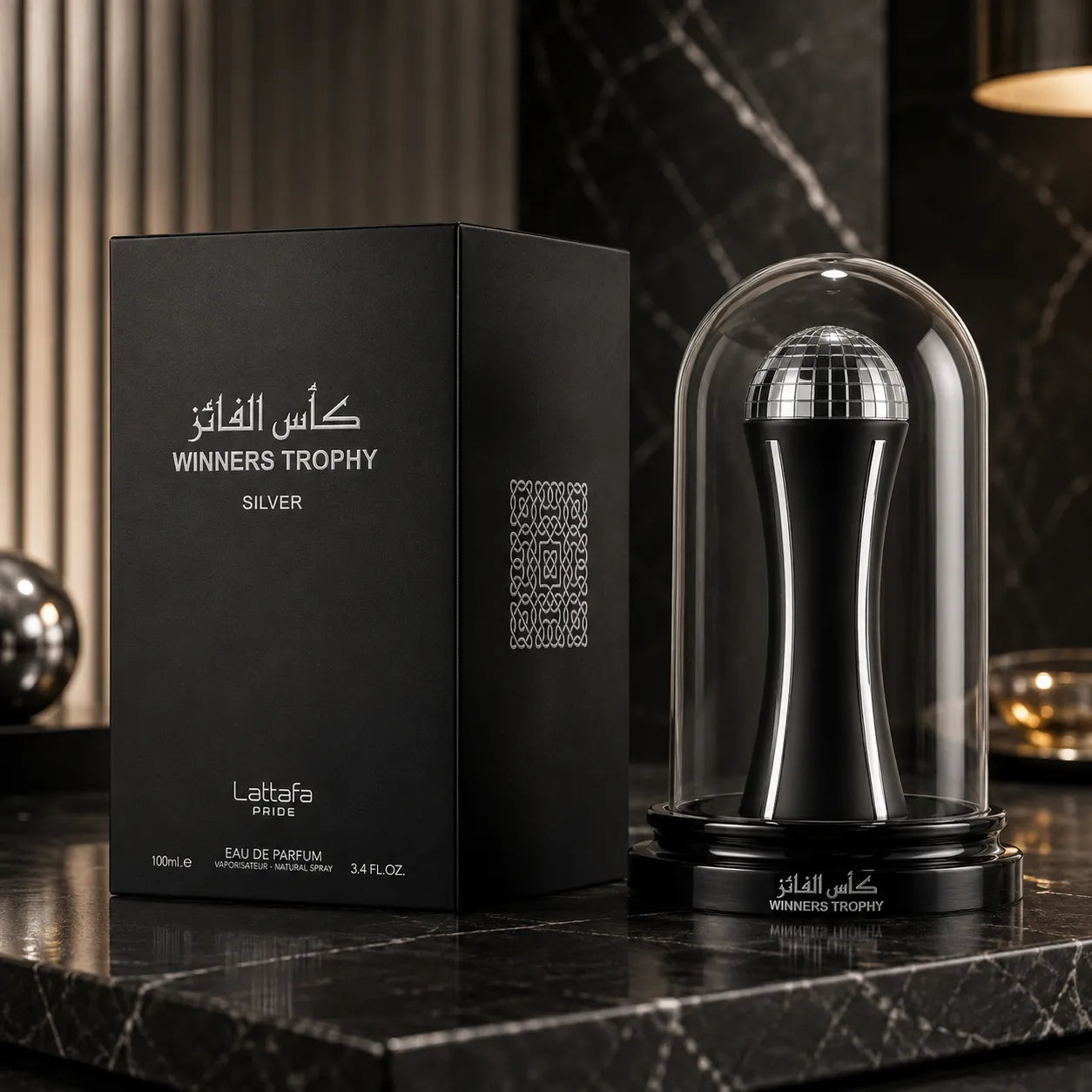 Winners Trophy Silver Eau De Parfum 100ml Lattafa Pride