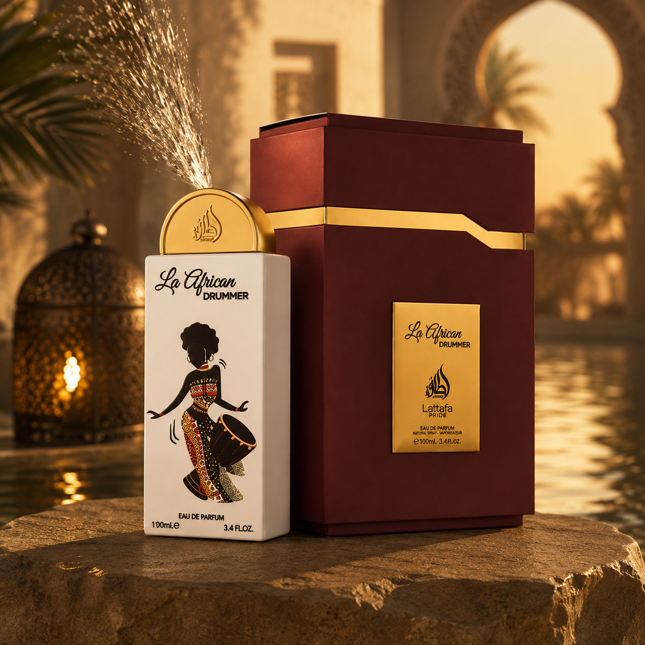 La African Drummer Eau De Parfum 100ml Lattafa Pride Shop name