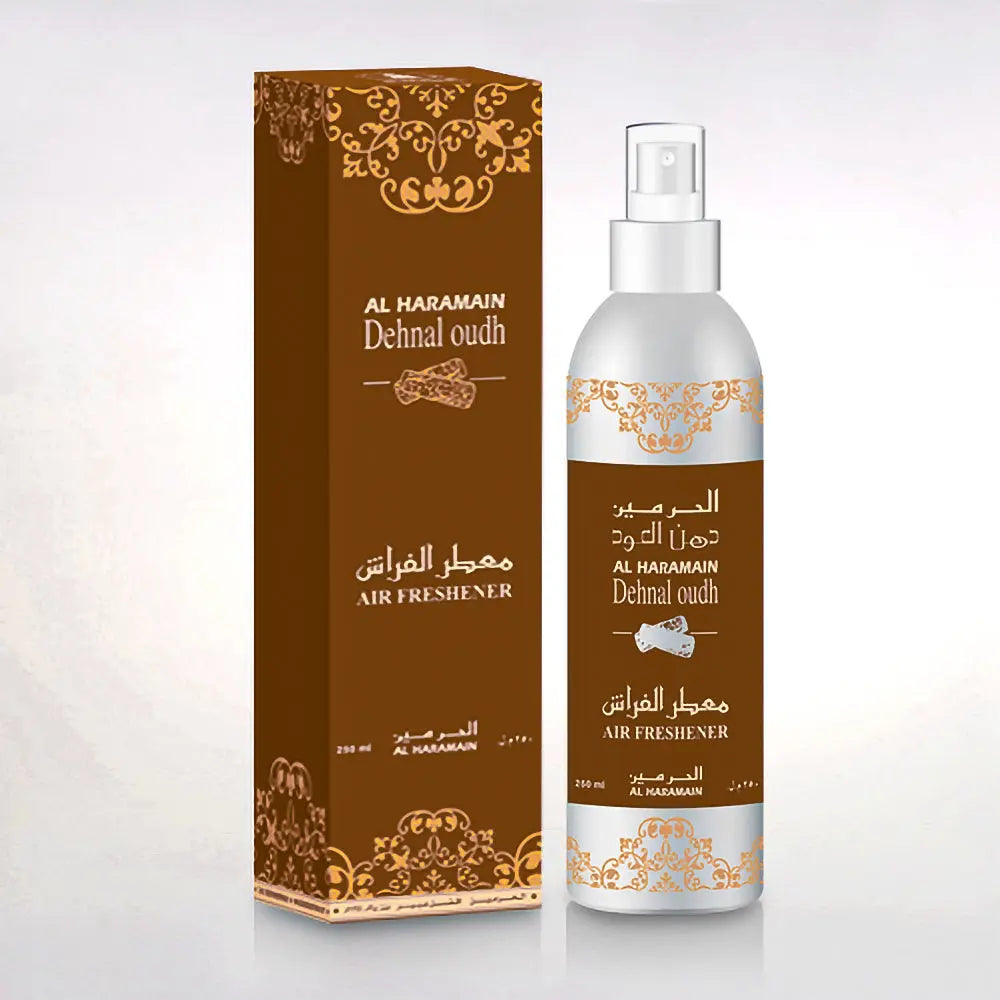 Dehnal Oudh Air Freshener 250ml Al Haramain.|Perfume Heaven