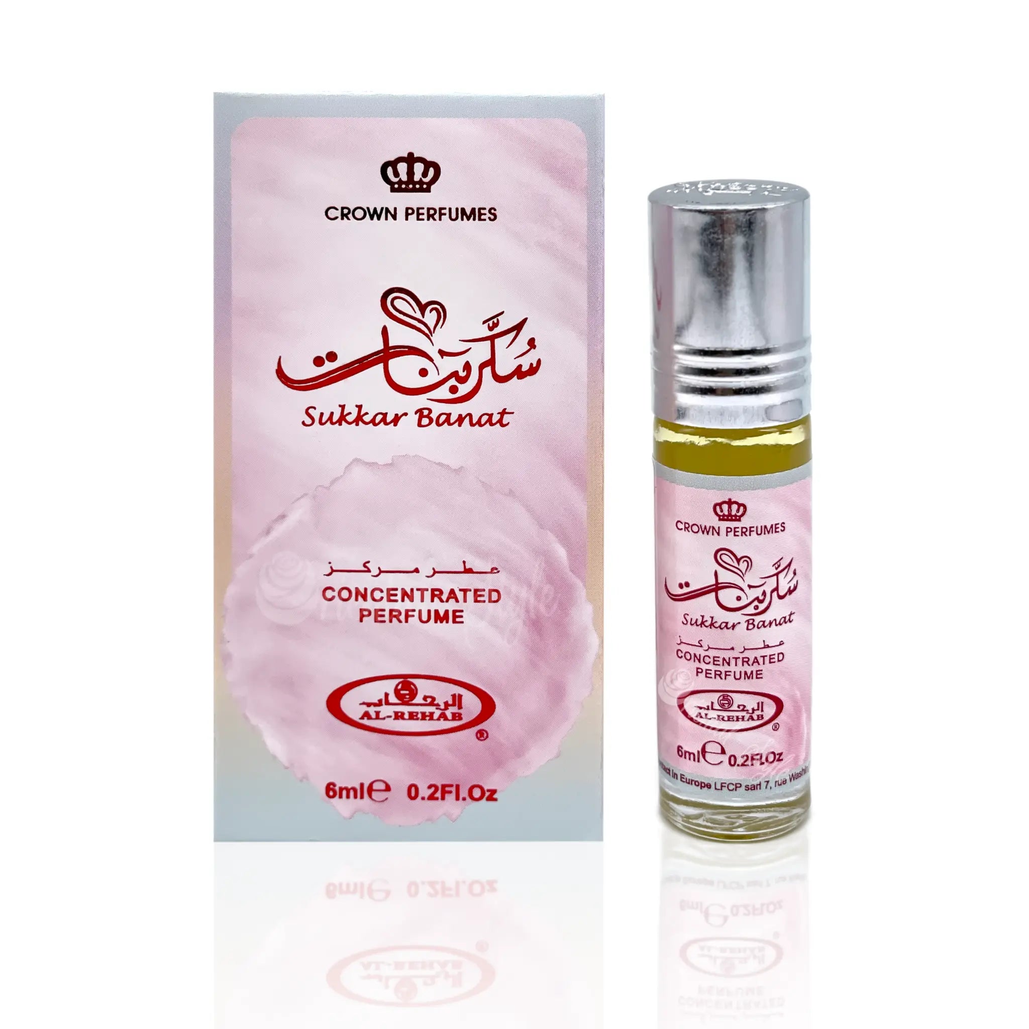 Sukkar Banat Perfume Oil 6ml Al Rehab.|Perfume Heaven