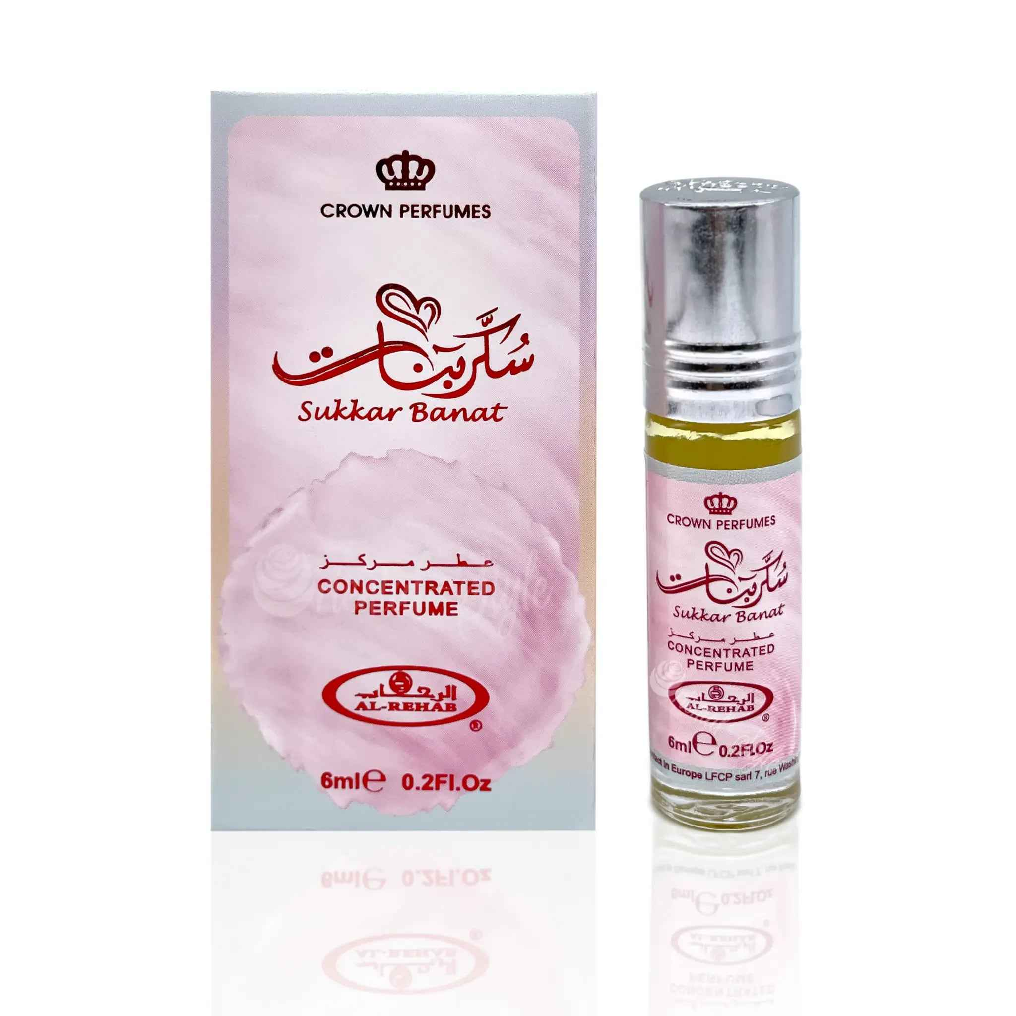 Sukkar Banat Perfume Oil 6ml Al Rehab