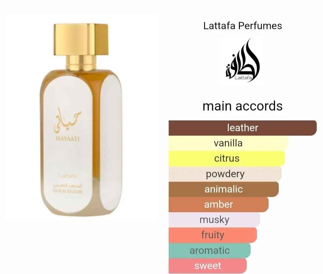 Hayaati Gold Elixir Edp 100ml Lattafa