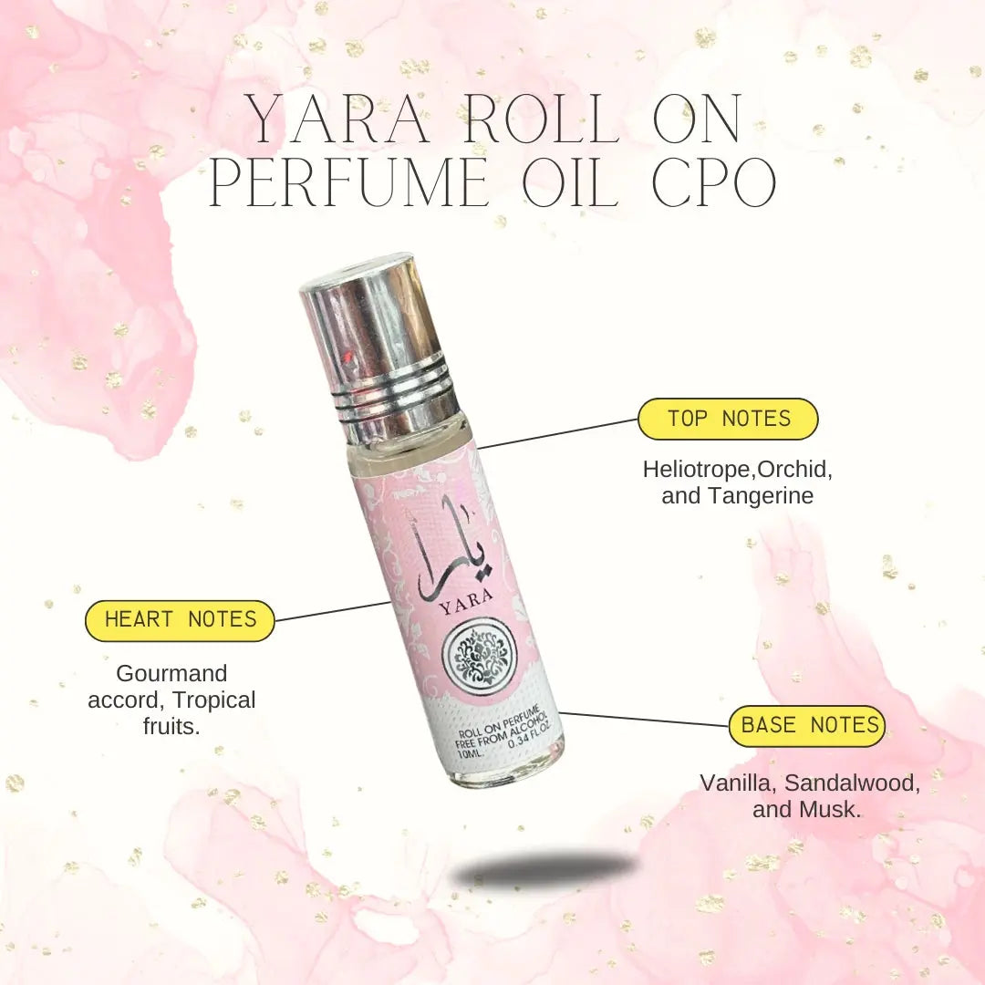 Yara Perfume Oil 10ml Ard Al Zaafran Shop name