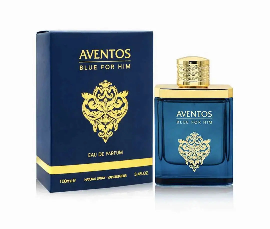 Aventos Blue For Him Eau De Parfum 100ml Fragrance World - Perfume Heaven