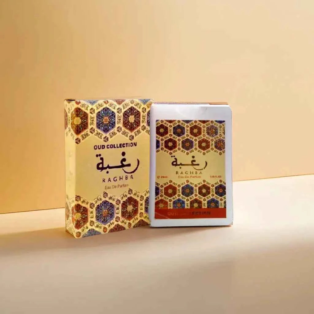Raghba 20ml pocket spray perfume by Lattafa